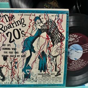Roaring 20's by The Charleston City Allstars VTG Vinyl. Hot Lips,Running Wild,"